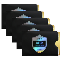 RFID Etui zabezpieczające na karty - 5 sztuk