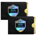 RFID Etui antykradzieżowe na karty - 2 sztuki